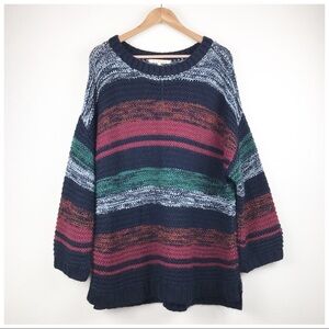 Xirena Colorful Stripe Alpaca Blend Sweater Size‎ Large